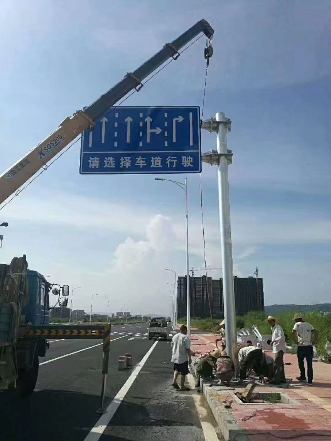 厦门市标志牌八角杆 - 方案
